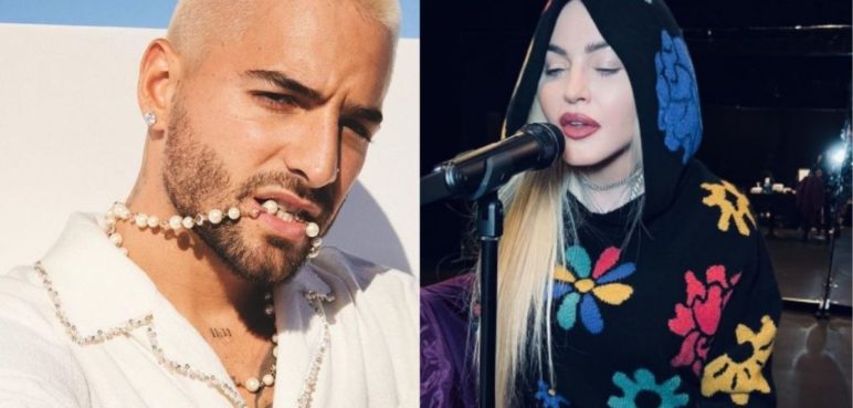 Madonna llega a Medellín para presentarse junto a Maluma en concierto