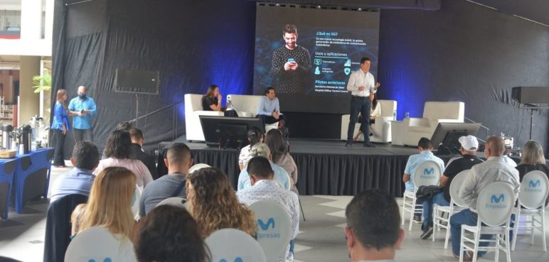Movistar presenta tercer piloto 5G instalado en Cali