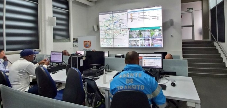 Secretario de Movilidad dispuso 360 agentes de tránsito para este jueves