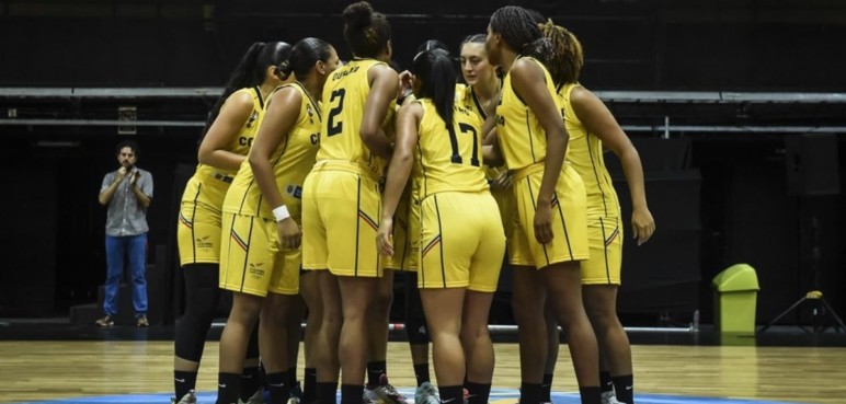 Selección Colombia de baloncesto a semifinales en Suramericano