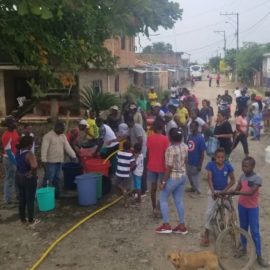 Siete corregimientos en Jamundí llevan más de 15 días sin agua potable