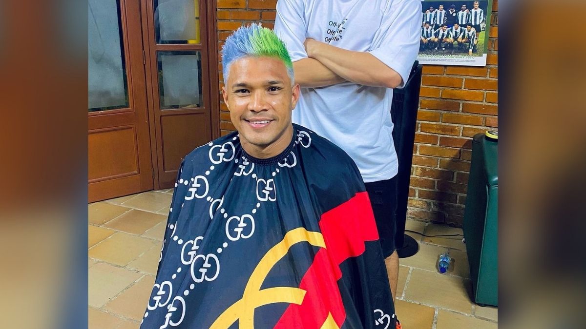 Teófilo Guitérrez sorprendió a sus seguidores tras mostrar su nuevo look