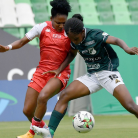 Llave semifinal abierta: Deportivo Cali igualó contra Santa Fe