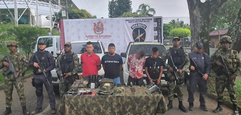 Cayó alias 'Barbas', presunto cabecilla de la Jaime Martínez en Valle