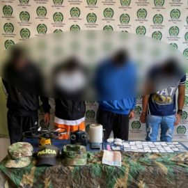 Desarticulan banda dedicada al tráfico de estupefacientes en Yumbo
