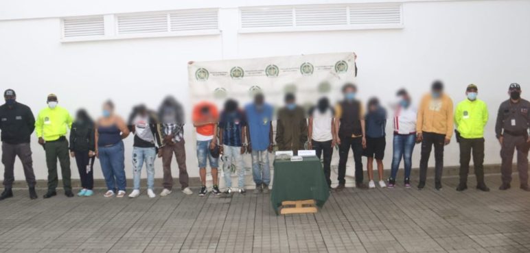 Cayó la banda 'Los Lagos', dedicada al tráfico de estupefacientes en Cali