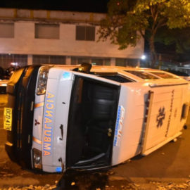 Denunciarán ante Fiscalía a responsables de nuevo accidente de ambulancia en Cali