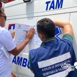 Ambulancias fueron inmovilizadas en operativos de control en Cali
