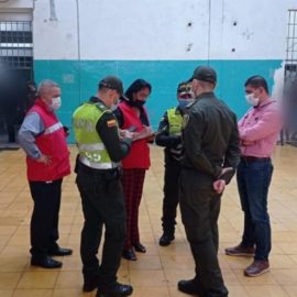 Esmad controló intento de motín en Centro de Aislamiento San Nicolás de Cali