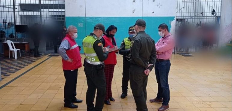 Esmad controló intento de motín en Centro de Aislamiento San Nicolás de Cali
