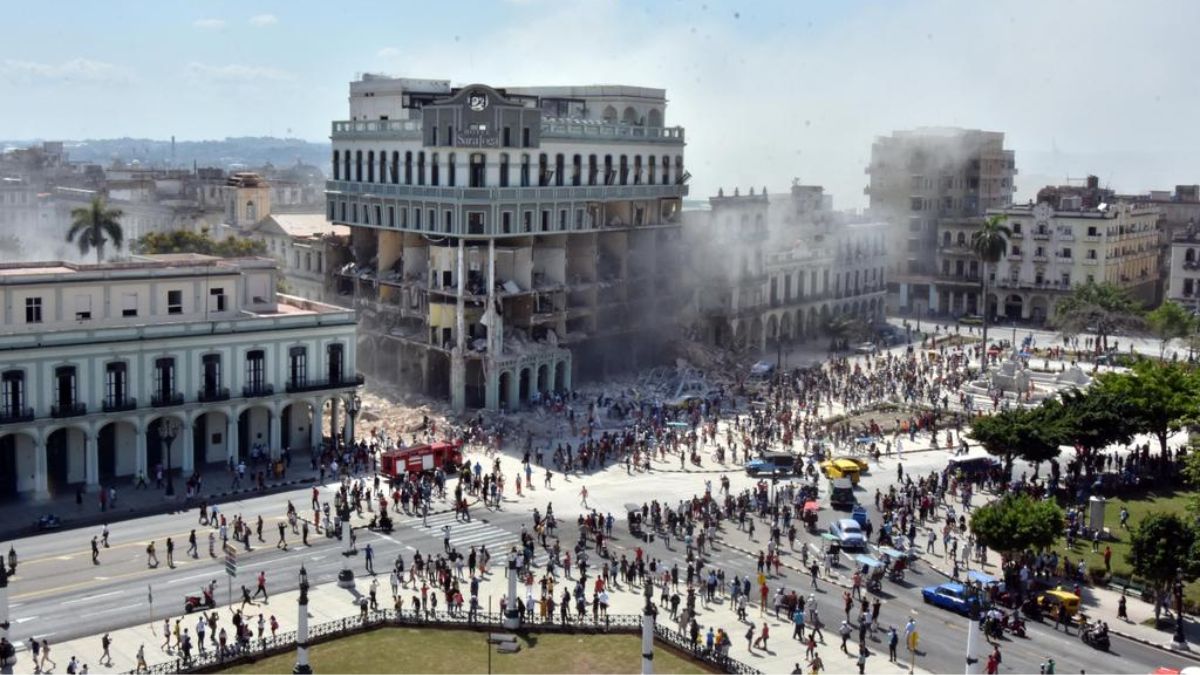 Explosión en Hotel de Cuba cobra la vida de 9 personas