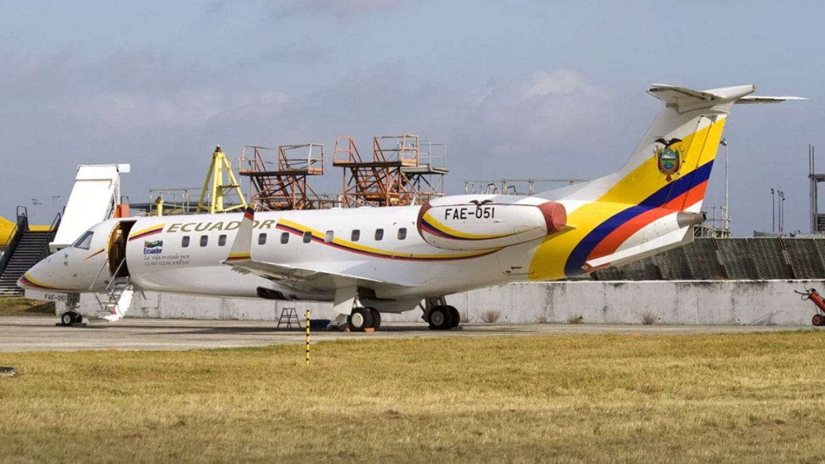 Fuerza Aérea aclara que aún no compró avión presidencial de Ecuador