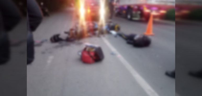 Un guarda de seguridad murió en accidente de tránsito en la vía Rozo - Cerrito