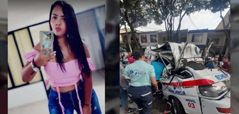 Identifican a la mujer que murió tras fuerte accidente entre dos ambulancias