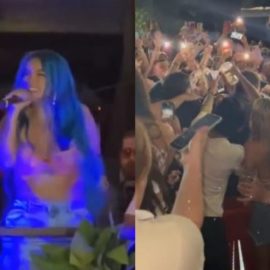 “Me emocioné un poco”: declaró mujer que echó bebida encima de Karol G