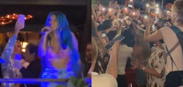 “Me emocioné un poco”: declaró mujer que echó bebida encima de Karol G