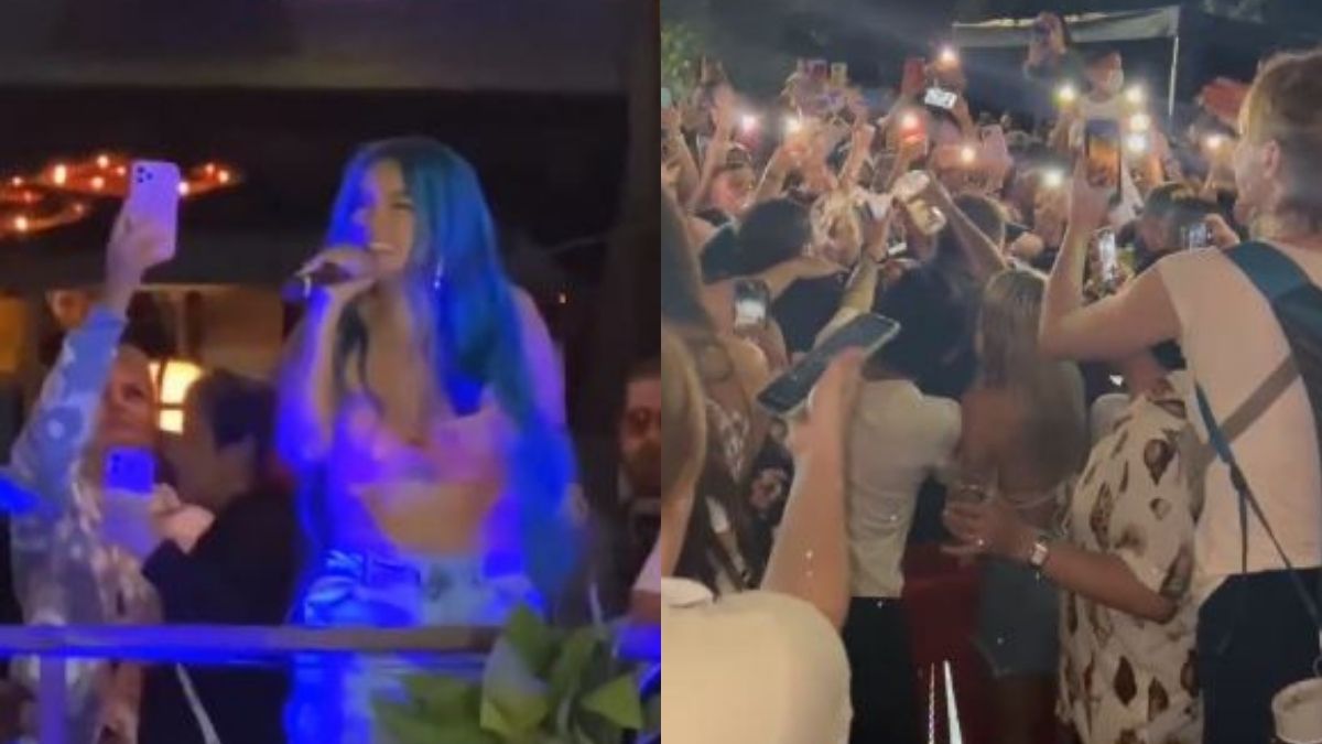 En video: Evaluna mostró a su esposo bailando junto a su bebé Índigo