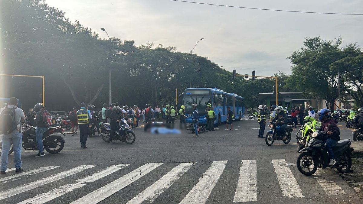 Fue identificada la mujer que falleció tras accidente con bus del MÍO