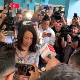 Candidata a vice Marelen Castillo confía en resultados de Registraduría