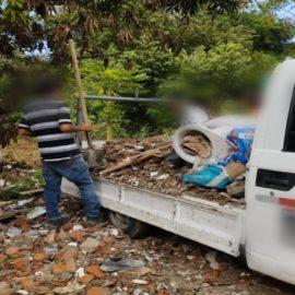 Capturan cinco personas por contaminar el jarillón del Río Cauca