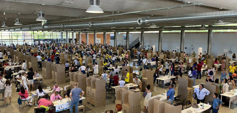 Colombia reporta que hasta el momento votaron 200.537 ciudadanos en el exterior