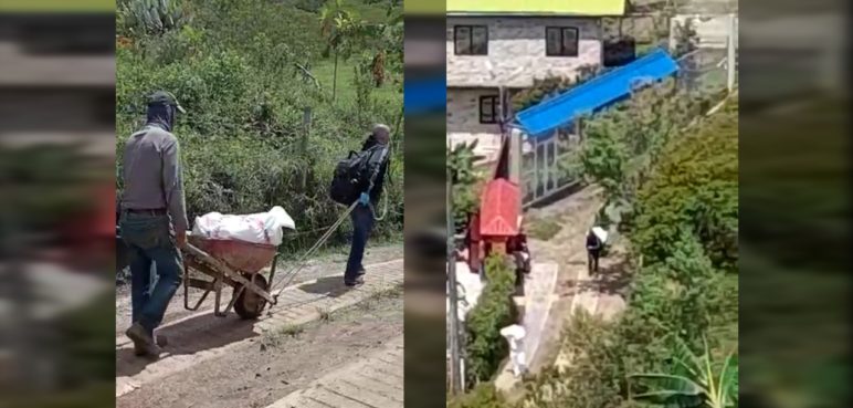 Hallan cuerpos desmembrados y enterrados en paredes de casa rural de Cali