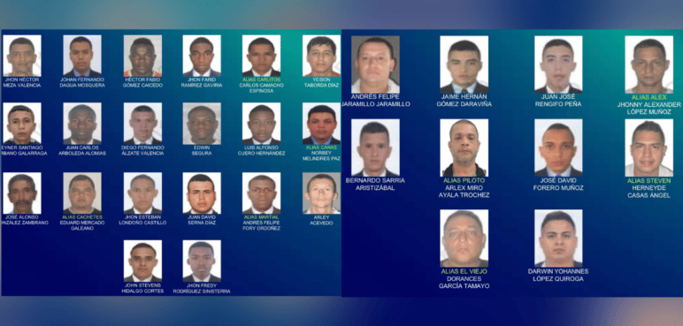 La Policía reveló el cartel de las personas más buscadas por homicidio en Cali