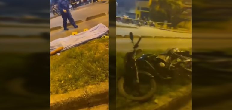 Un motociclista falleció tras estrellarse contra un poste en el centro de Cali
