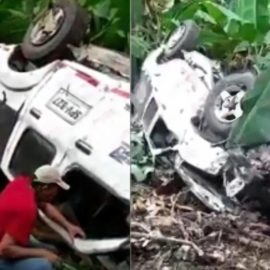 Mujer pierde la vida mientras aprendía a manejar en Santander