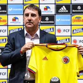 Néstor Lorenzo, fue presentado como nuevo DT de la Selección Colombia