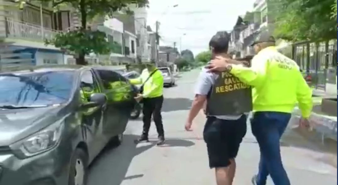 Rescatan en el barrio sindical de Cali a hombre que estaba secuestrado