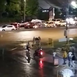 Vías inundadas: balance de las lluvias del sábado 25 de junio en Cali