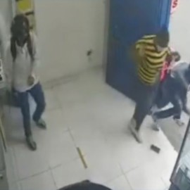 Video: Policía detuvo robo en un local de Palmira