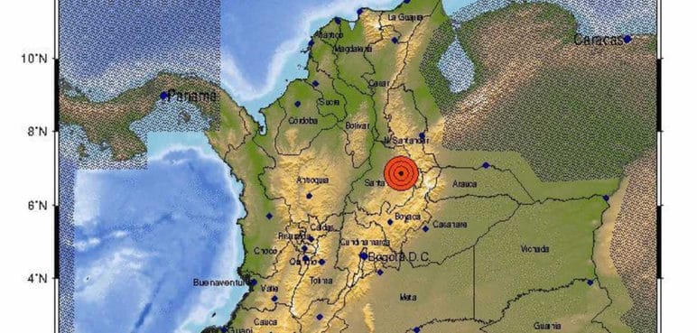 Fuerte sismo sacudió al centro del país este jueves 7 de julio
