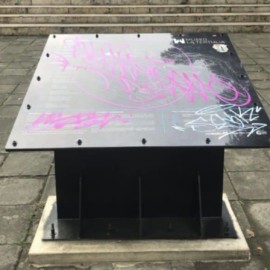En Cali cada mes vandalizan las paredes del museo La Tertulia