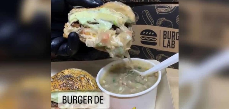 ¿Hamburguesa de sancocho? Esta preparación ha causado polémica en redes sociales