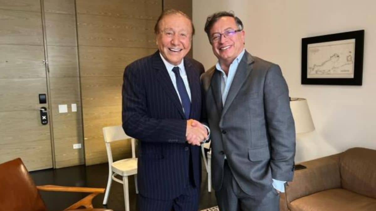 Álvaro Leyva se reunió con el embajador de Chile en Colombia