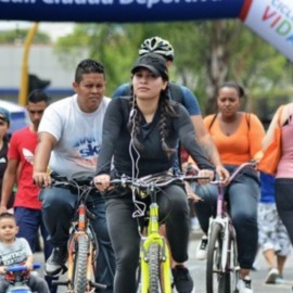 Jornada 'futbolera' en la 'Ciclovida' este domingo