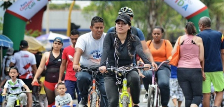 Jornada 'futbolera' en la 'Ciclovida' este domingo