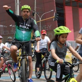 La ‘Ciclovida’ se sintoniza al ritmo de la Copa América