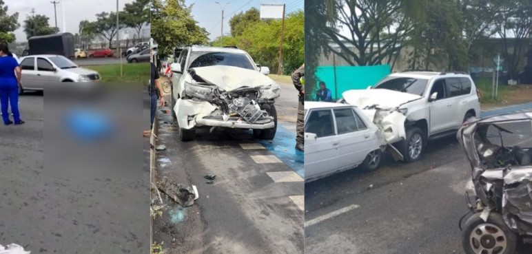 Múltiples accidentes de tránsito en el día de la independencia en Cali
