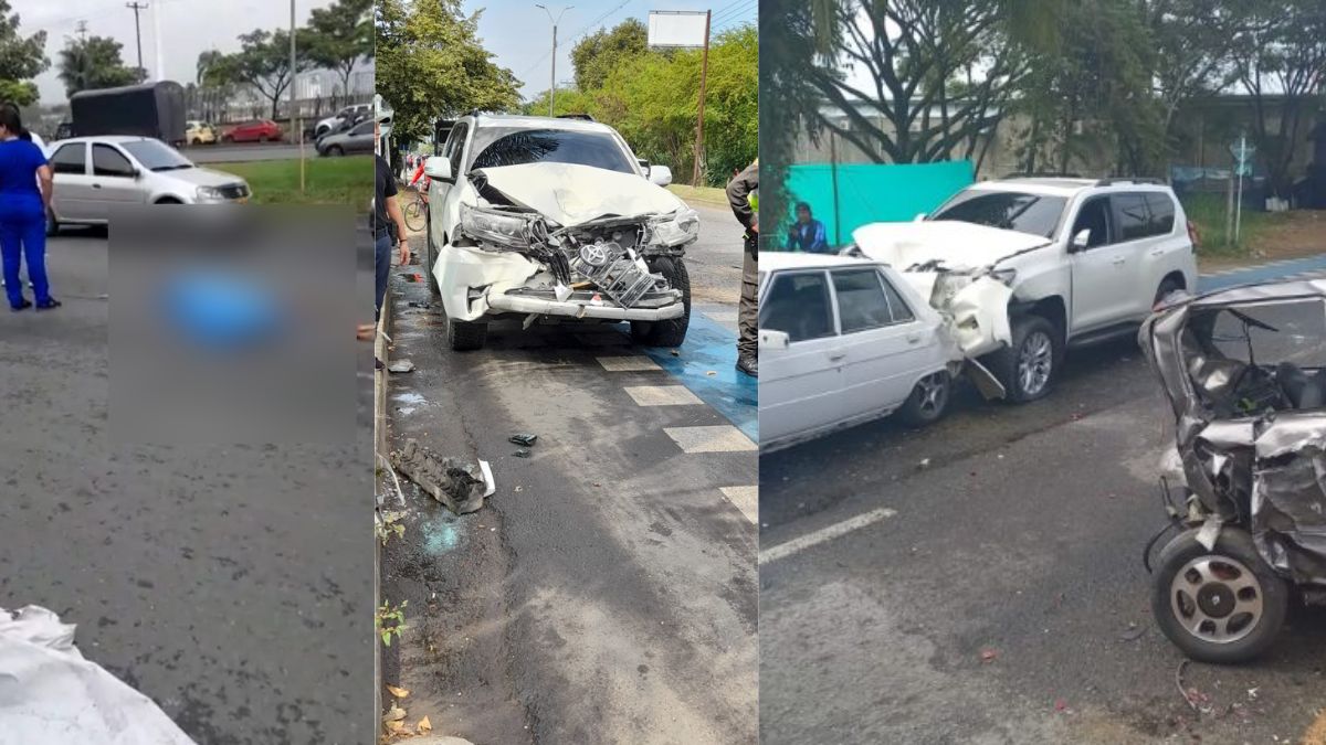 Múltiples accidentes de tránsito en el día de la independencia en Cali