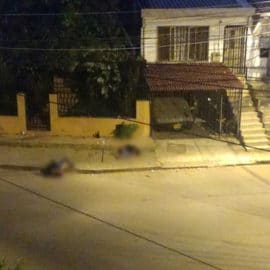 Pareja de esposos fue asesinada mientras departían en vía del barrio Meléndez, Cali