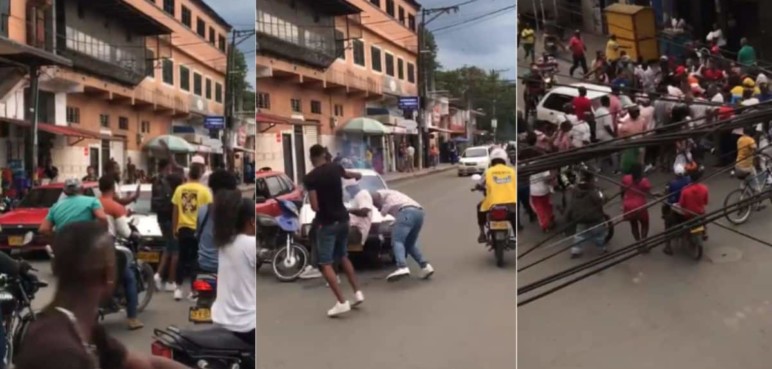 ¡Se salió de control! Broma de influenciadores causó estragos en Puerto Tejada