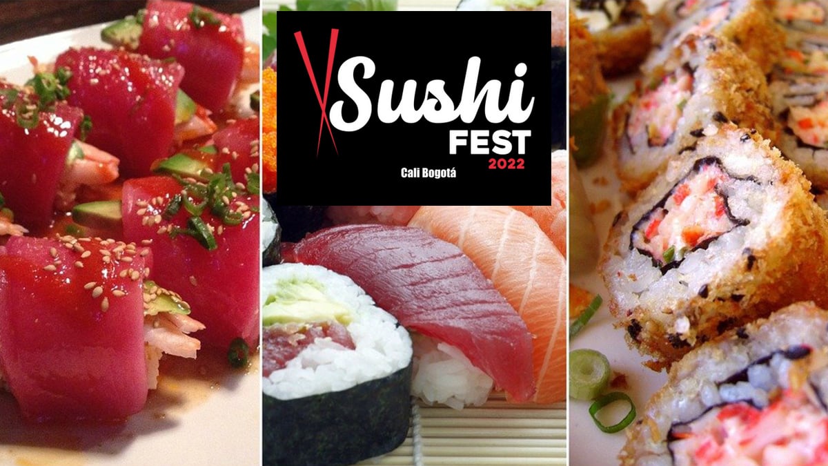 Estos son todos los restaurantes que participan del Sushifest en Cali