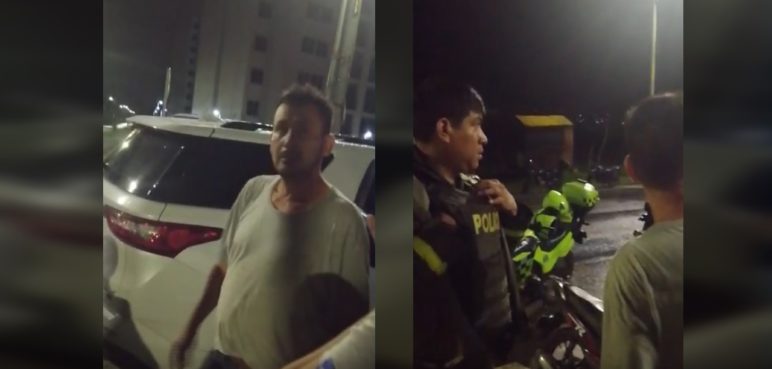 Video: hombre fue secuestrado mientras robaban su camioneta en Cali