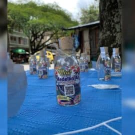 Aire embotellado: un nuevo emprendimiento paisa que ha causado furor en redes