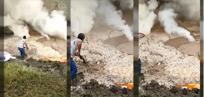 Alerta por incendio en Buga que provocó peligrosa humareda con químicos