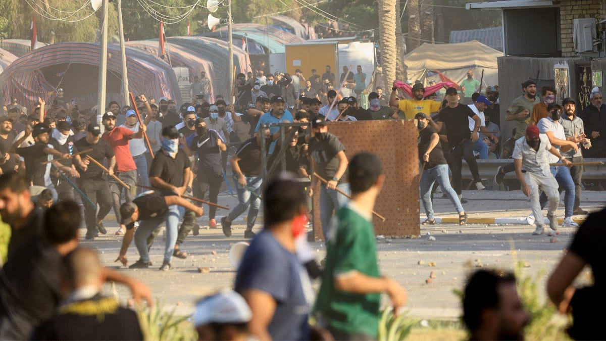 Alerta por situación en Irak: Van 30 muertos por enfrentamientos en Bagdad
