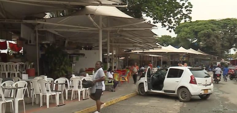 Atentado sicarial en el ‘Parque de los Cholados’ en Jamundí: van 3 heridos